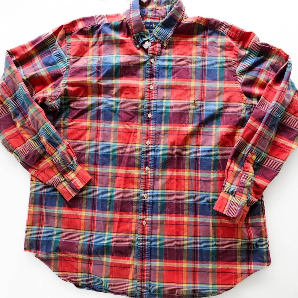 Ralph Lauren Classic Fit Button Down Size 2XL